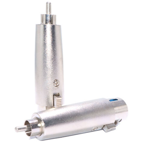 Connecteur RCA lotus vers XLR femelle AV de haute qualité avec noyau en cuivre pur, pour amplificateurs, tables de mixage KTV, câbles de microphone et convertisseurs.