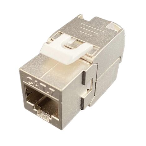 Connecteur réseau RJ45 Keystone sans outil Cat6 Cat6A Cat7 blindé, module fiche femelle pour câble Ethernet STP FTP, adaptateur rapide, performance haute vitesse.