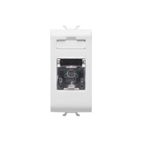 CONNECTEUR RJ11 1M BLANC AB GEWISS GW10401AB