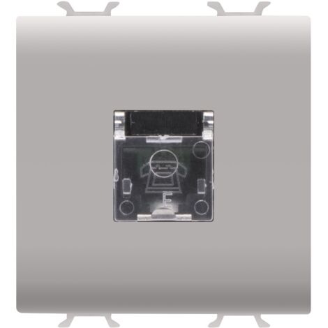CONNECTEUR RJ11 2M BEIGE GEWISS GW13409