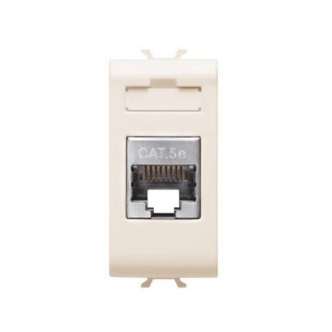CONNECTEUR RJ45 1M CAT. 5E FTP IVOIRE GEWISS GW11422