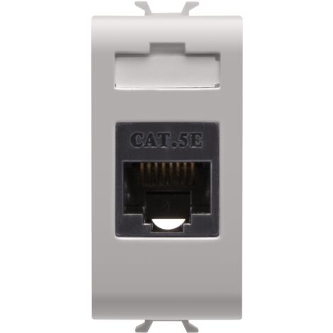 CONNECTEUR RJ45 1M CAT. 5E UTP BEIGE GEWISS GW13421