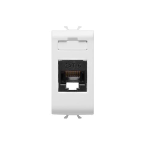CONNECTEUR RJ45 1M CAT. 6 UTP BLANC AB GEWISS GW10423AB