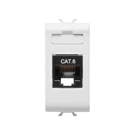 CONNECTEUR RJ45 1M CAT. 6 UTP CHORUS BL GEWISS GW10423