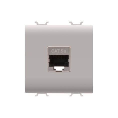 CONNECTEUR RJ45 2M CAT.5E FTP BEIGE GEWISS GW13436