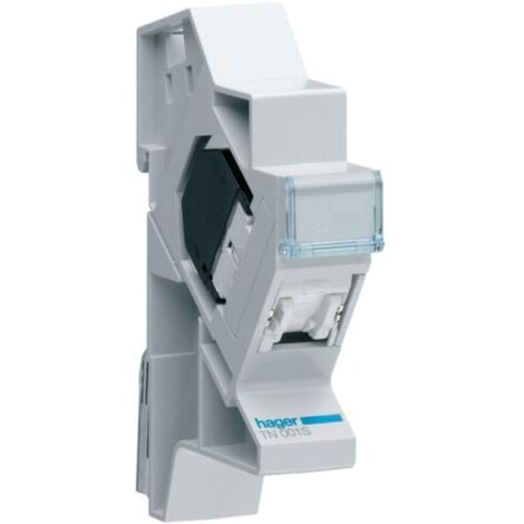 Connecteur RJ45 catégorie 5e FTP avec support HAGER TN001S