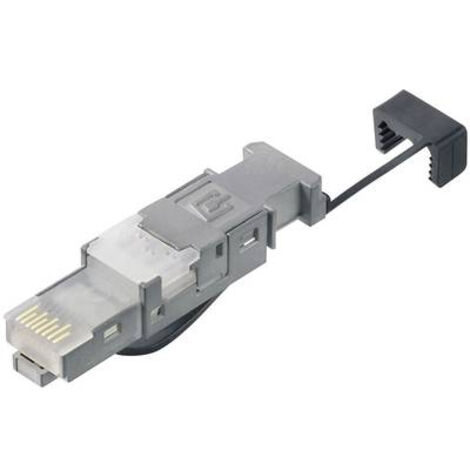 CONNECTEUR RJ45 IP20 STX CAT.6 TELEGÄRTNER J80026A0045 RJ45 MÂLE, DROIT PÔLE: 8P8C 1 PC(S)
