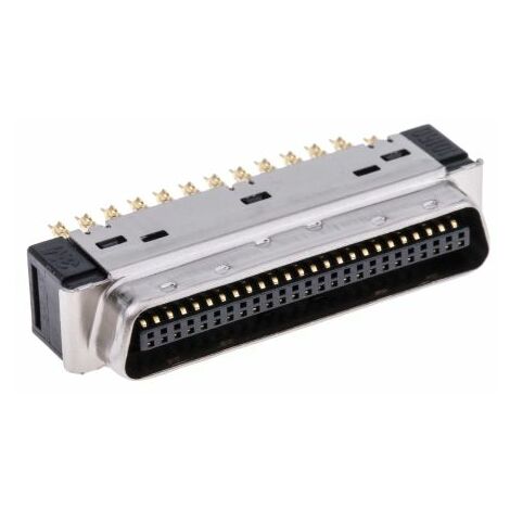 Connecteur SCSI 3M, 50 Contacts, Mâle, au pas de 2.54mm, Montage sur câble ( Prix pour 1 )