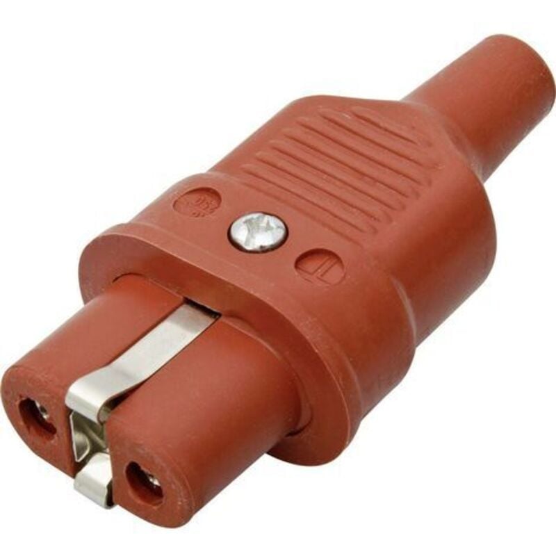 Kalthoff - Connectique pour appareils chauffants série (connecteur réseau) 344 344Si 344001 femelle, droit Nombre total d