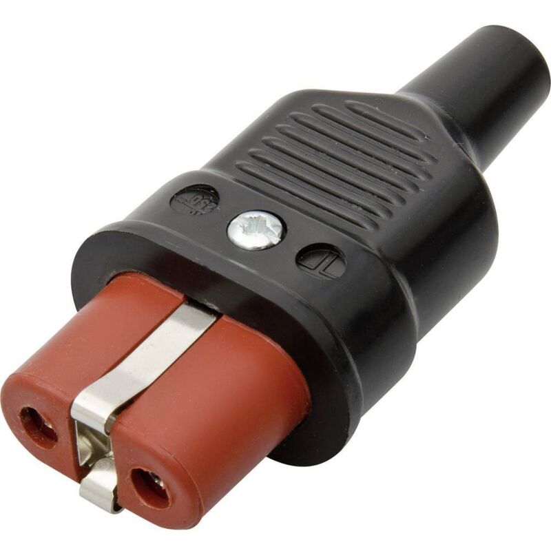 Kalthoff - Connectique pour appareils chauffants série (connecteur réseau) 344 344P/Si/25A 344008 femelle, droit Nombre t