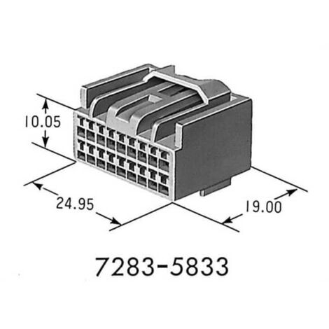 Connecteur series 1.0 male 18 Voies