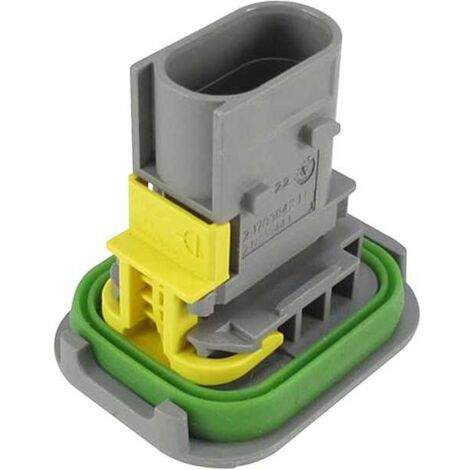 Connecteur Series Heavy Duty Sealed 1.6X0.6 femelle 3voies gris