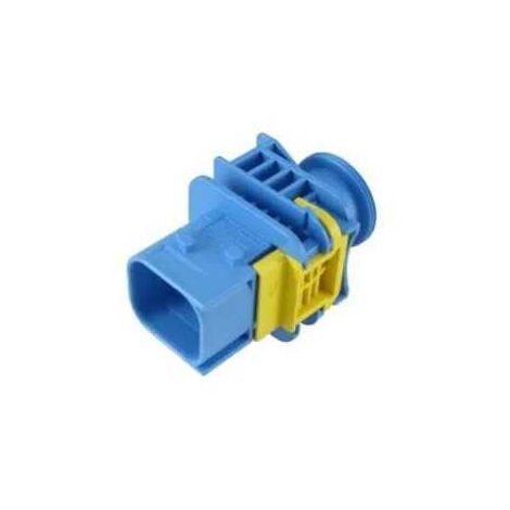 Connecteur Series Heavy Duty Sealed 1.6X0.6 femelle 6voies bleu sans joint