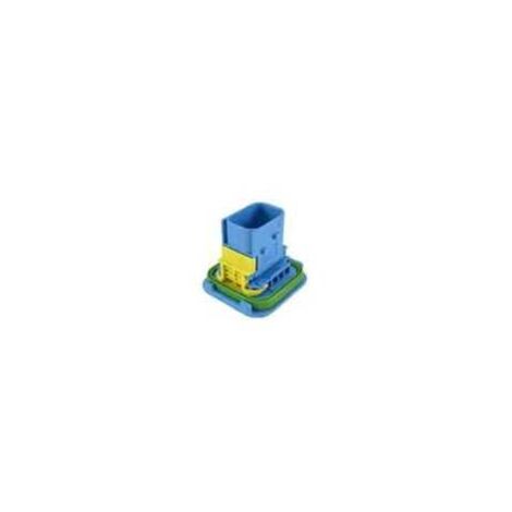 Connecteur Series Heavy Duty Sealed 1.6X0.6 femelle 8voies bleu
