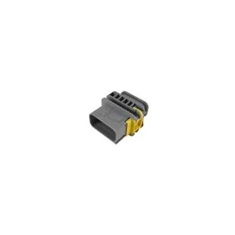 Connecteur Series Heavy Duty Sealed 1.6X2.8 femelle 12voies gris sans joint