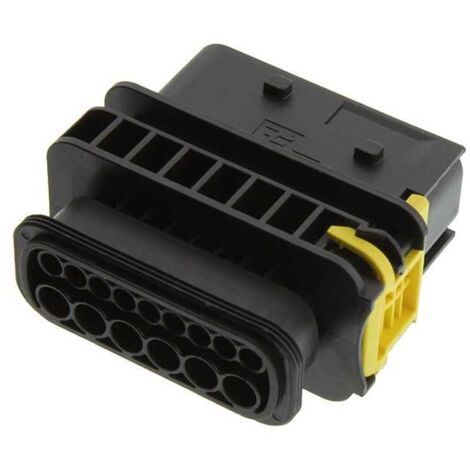 Connecteur Series Heavy Duty Sealed 1.6X2.8 femelle 15voies noir sans joint