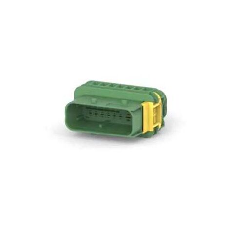 Connecteur Series Heavy Duty Sealed 1.6X2.8 femelle 16voies vert sans joint