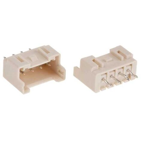 Connecteur Series XA Femelle 4 Voies PCB Ivoire