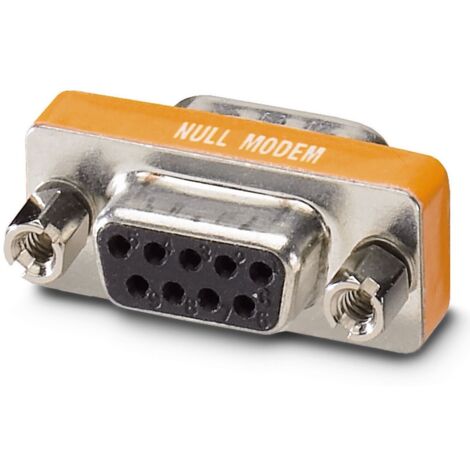 Connecteur Sub-D Femelle Phoenix Contact 9 voies Montage sur câble Droit ( Prix pour 1 )