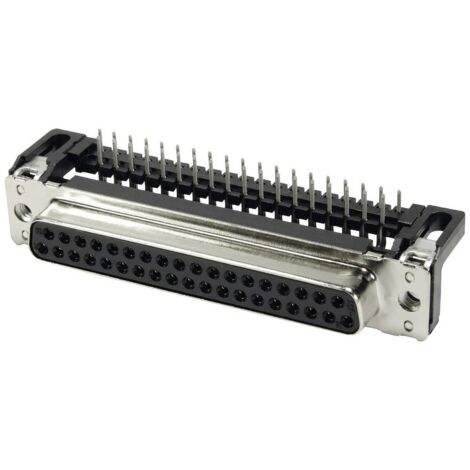 Connecteur SUB-D Nombre de pôles: 37 HARTING 09664127601 à souder 1 pc(s) R649641