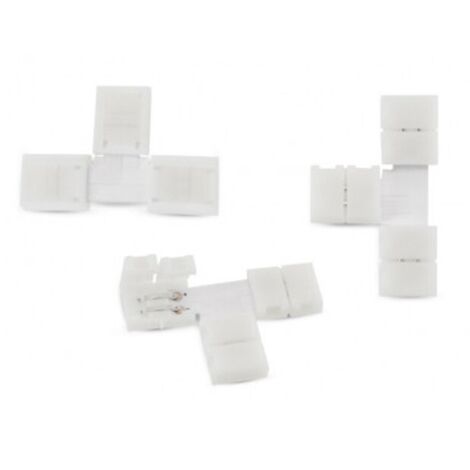 Connecteur T MONO pour ruban LED 10 mm IP20 Miidex Lighting®