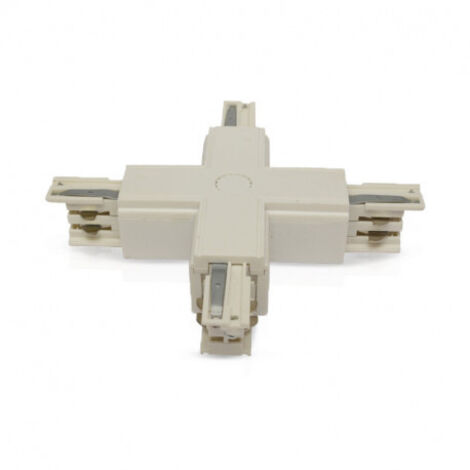 Connecteur Triphase Croix X Blanc AC220/240V 16A IP20 100x100mm