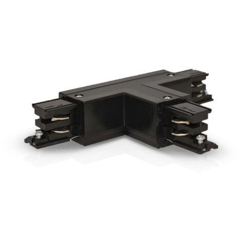 Connecteur Triphase Forme T - 100mm x 66mm - Noir - IP20
