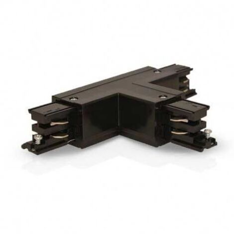 Connecteur Triphase Forme T Circuit Intérieur Droit AC220/240V 16A Noir