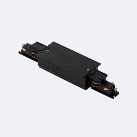 Connecteur Type I pour Rail Triphasé DALI Encastré Aluminium Blanc