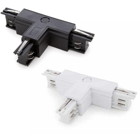 Connecteur type T pour rail triphasé Noir - Ledme - LM3218