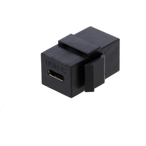 Connecteur USB 3.1 Type C femelle-femelle à enclenchement rapide et durable