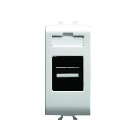 CONNECTEUR USB BLANC GEWISS GW10459