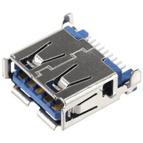 Connecteur USB embase femelle horizontale econ connect U3BU1ASMT2 Shell DIP 1 pc(s) C628391