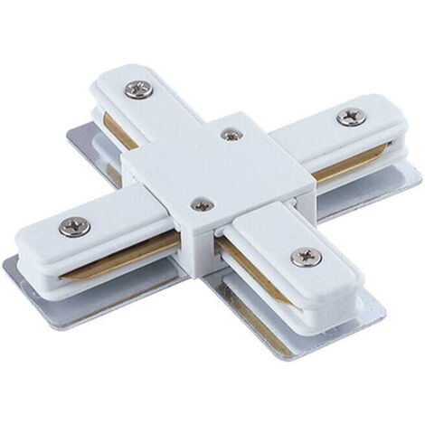 Connecteur X blanc pour rail PROFILE Nowodvorski 9190