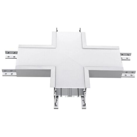 Connecteur X V-TAC 16W linéaire argent 4000K 1600lm