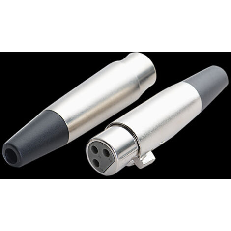 Connecteur XLR femelle 3 broches pour haut-parleur, microphone et table de mixage  connecteur XLR femelle 3 broches pour haut-parleur universel (DIY)