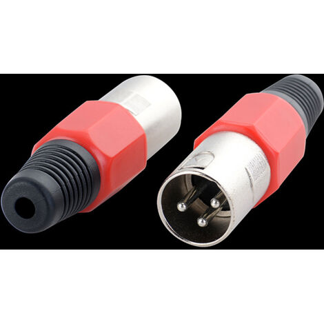 Connecteur XLR mâle 3 broches pour haut-parleur et microphone, connecteur universel pour table de mixage, kit de bricolage