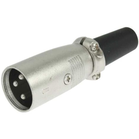 Connecteur XLR Mâle 3 Voies