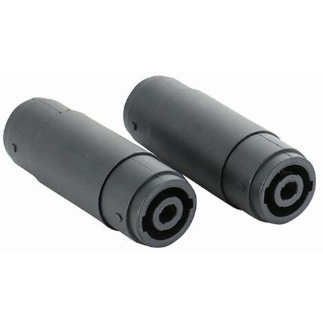 Connecteur XLR professionnel à quatre conducteurs pour haut-parleur NL4FC, connecteur d'extension aéronautique, fiche femelle-femelle pour câble audio, connecteur ohm.