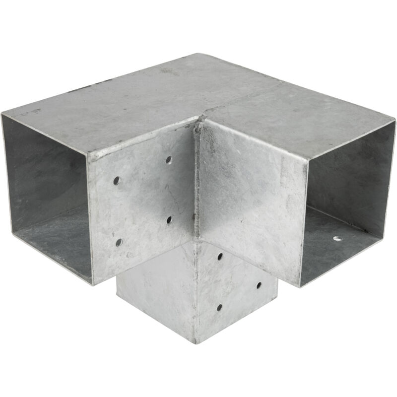Wovar - Pergola Connexion d'angle pour poteaux 12 x 12 cm Modèle Cube -