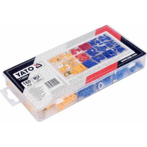 CONNECTEURS ÉLECTRIQUES YATO 160pcs.