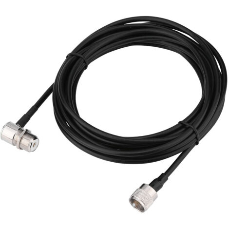 Connecteurs PL259 UHF 5M pour Antenne Radio Voiture et Câble de Montage Mobile