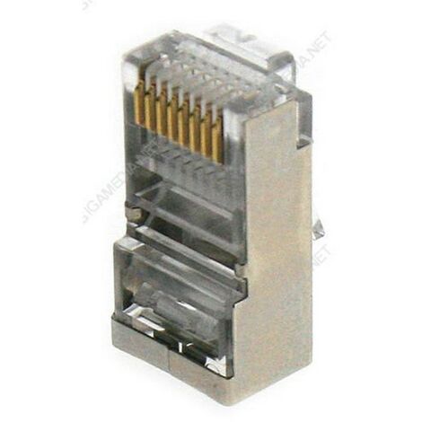 noyau - sans outil - rj45 - blindé - cat6 - lot de 24 - gigamédia