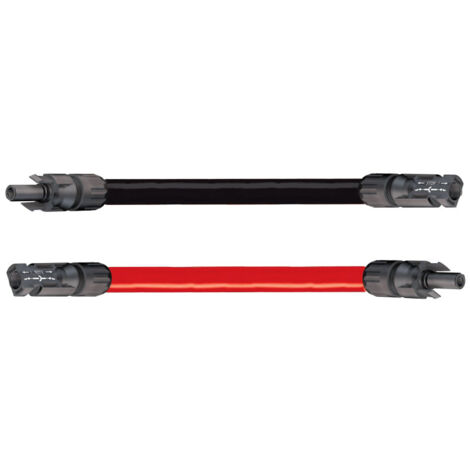Connectique 6mm² Solaire 20 Mêtres - Unicable 6202 Br - Uniteck