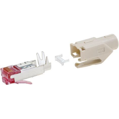 Connectique RJ45 CAT 6 Hirose TM21 Hirose Electronic TM21P-88P(04) 222-2862-9-04 RJ45 mâle, droit Pôle: 8P8C gris-argent 1 pc(s) D19269