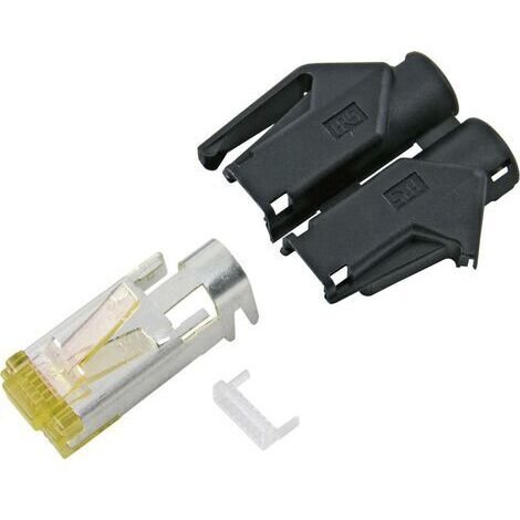 Connectique RJ45 CAT6a Hirose TM31 Hirose Electronic RJ45C6A-BL RJ45 mâle, droit Pôle: 8P8C bleu 1 pc(s) D13509