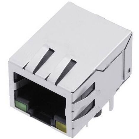 Connectique RJ45 encitech RJJS-88-1405-EJH-063 3260-0030-20 RJ45 embase femelle horizontale métal 1 pc(s) C045271