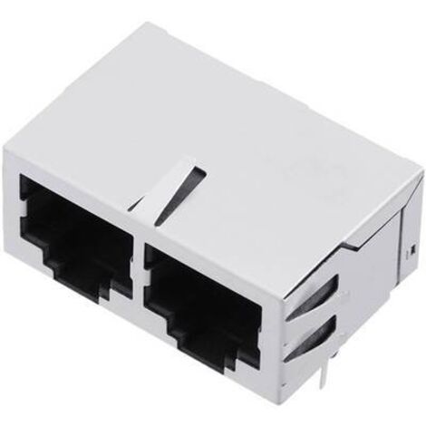 Connectique RJ45 encitech RJJS-88-242-E9H-002 3259-0010-05 RJ45 embase femelle horizontale métal 1 pc(s) C045231
