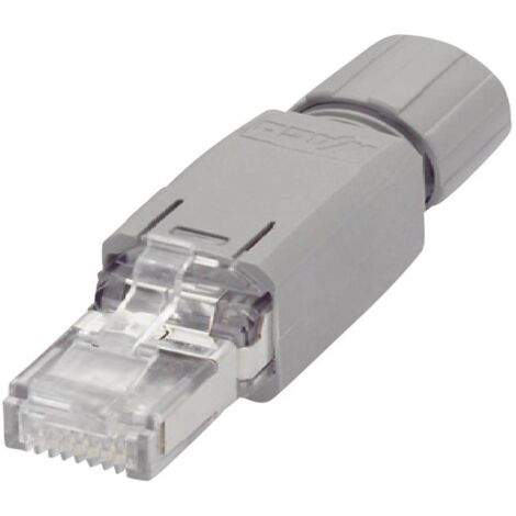 Connectique RJ45 IP20 - CAT5e WAGO 750-975 RJ45 mâle, droit Pôle: 8P8C gris 1 pc(s) D27514