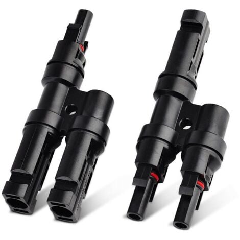 MEMKEY Connector Y-connector pair MMF + FFM for parallel connection between solar modules